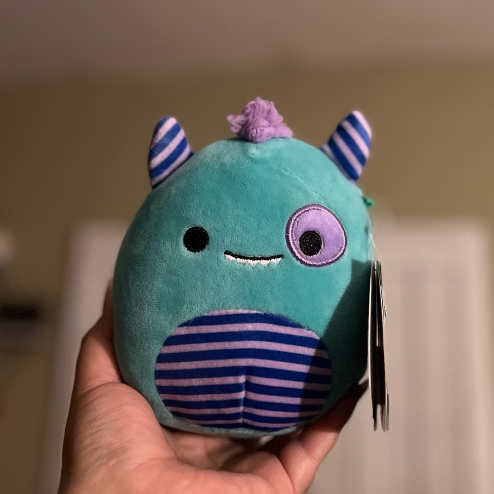 Squishmallow Morty The Monster 5 Inch Plushie